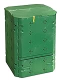 Juwel Ganzjahres-Komposter BIO 600 (Nutzinhalt 600 l, für Garten- und Küchenabfälle, Gartenkomposter mit Befüllklappe mit Windsicherung, UV- /witterungsbeständig, Behälter Recyclingkunststoff) 20153
